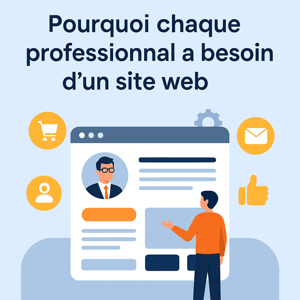 Pourquoi chaque professionnel a besoin d’un site web